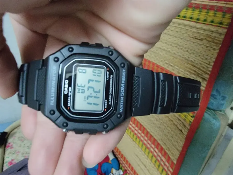 Khách hàng review Đồng hồ CASIO Timeless 43 mm Nam W-218H-1AVDF 7