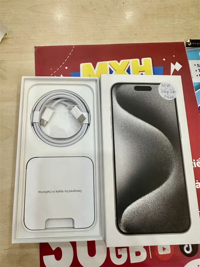 Khách hàng review Điện thoại iPhone 15 Pro Max 256GB 58