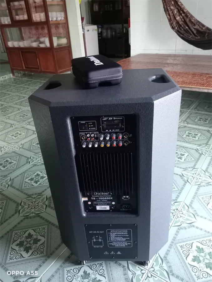 Khách hàng review Loa kéo karaoke Dalton TS-18G850X 850W 4