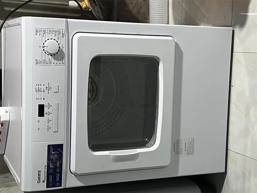 Khách hàng review Máy sấy thông hơi Galanz 7 kg DV-70Q1C 2