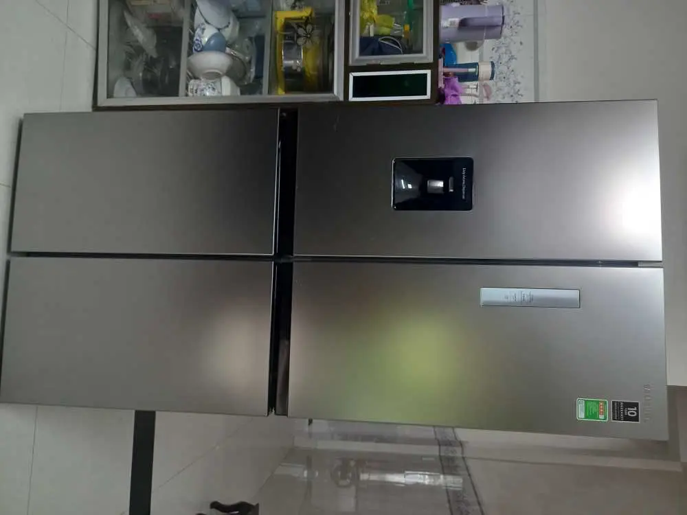 Khách hàng review Tủ lạnh Samsung Inverter 488 lít Multi Door RF48A4010M9/SV 8