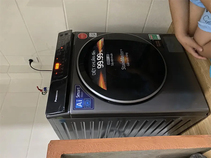 Khách hàng review Máy giặt Panasonic Inverter giặt 10.5 kg - sấy tiện ích 2 kg NA-V105FC1LV 23