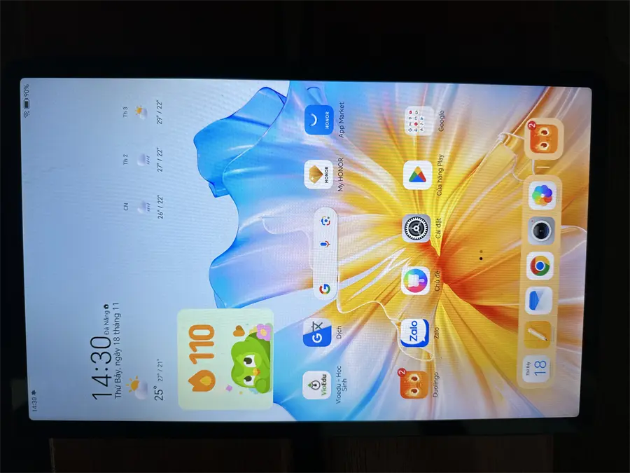 Khách hàng review Máy tính bảng HONOR Pad X9 WiFi 4GB/128GB 6