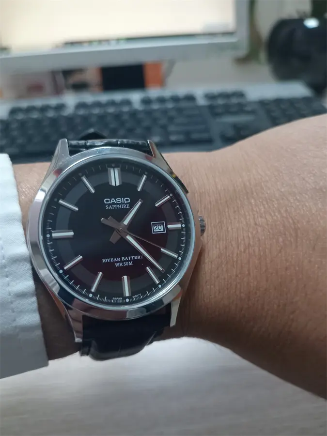 Khách hàng review Đồng hồ CASIO Timeless 41.3 mm Nam MTS-100L-1AVDF 5