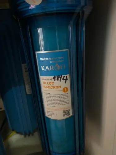 Khách hàng review Lõi lọc thô Karofi số 1 Smax Duo PP 5 micron Sediment Filter 1
