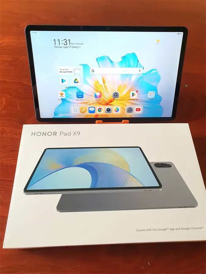 Khách hàng review Máy tính bảng HONOR Pad X9 WiFi 4GB/128GB 5