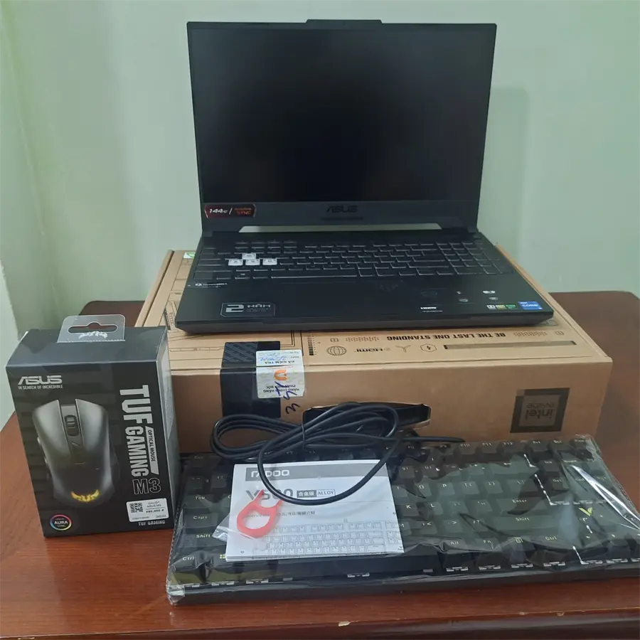Khách hàng review Laptop Asus TUF Gaming F15 FX507ZC4 i5 12500H/8GB/512GB/4GB RTX3050/144Hz/Win11 (HN074W) 4