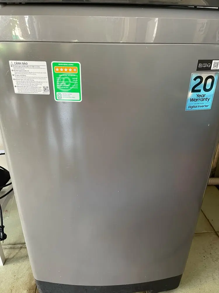 Khách hàng review Máy giặt Samsung Inverter 9.5 kg WA95CG4545BDSV 26