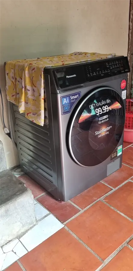 Khách hàng review Máy giặt Panasonic Inverter giặt 9.5 kg - sấy tiện ích 2 kg NA-V95FC1LVT 23