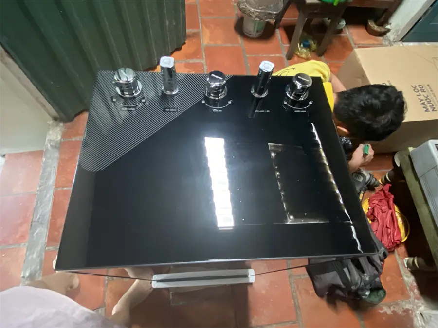 Khách hàng review Máy lọc nước RO nóng nguội lạnh Kangaroo KG10A17 10 lõi 9