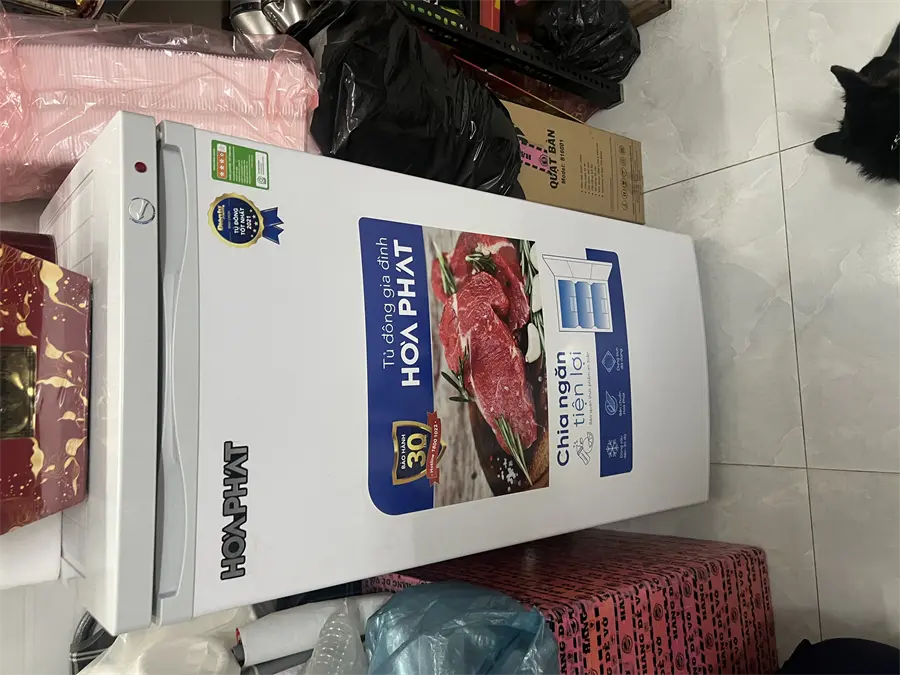 Khách hàng review Tủ đông đứng Hòa Phát 147 Lít HPF UAH6147 5