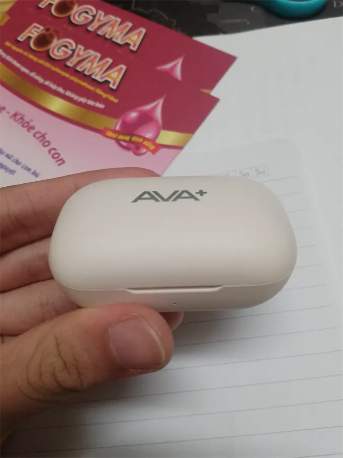 Khách hàng review Tai nghe Bluetooth True Wireless AVA  DS201A-WB 2
