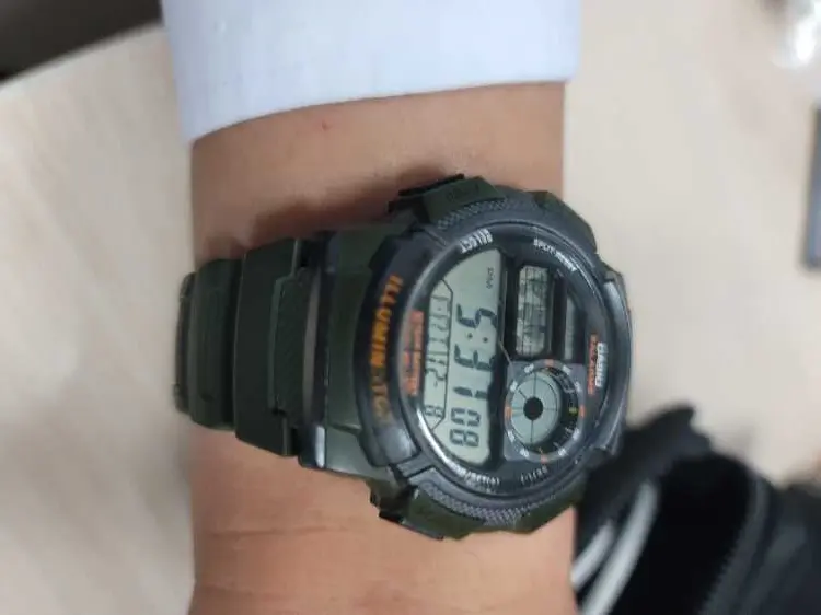 Khách hàng review Đồng hồ CASIO Timeless 43.5 mm Nam AE-1000W-3AVDF 1
