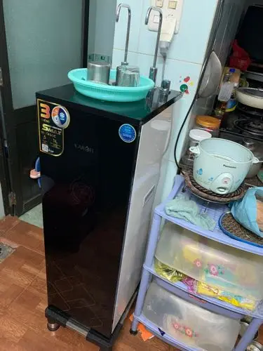 Khách hàng review Máy lọc nước RO nóng nguội lạnh Hydrogen Karofi KAD-X39 10 lõi 38