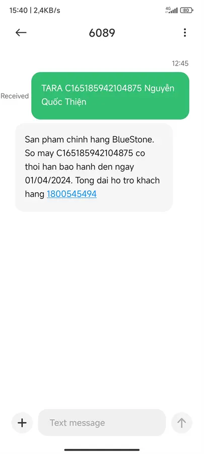 Khách hàng review Máy sấy tóc 1800W Bluestone HDB-1859 1
