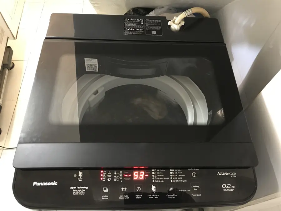 Khách hàng review Máy giặt Panasonic 8.2 kg NA-F82Y01DRV 101