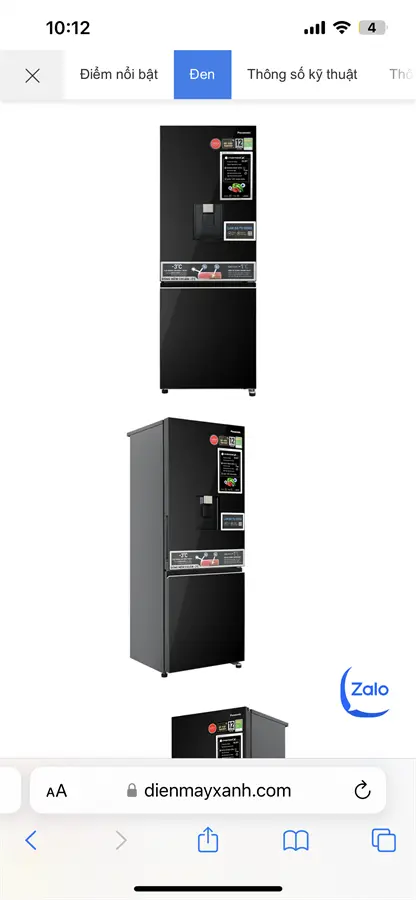 Khách hàng review Tủ lạnh Panasonic Inverter 300 lít NR-BV331WGKV 13
