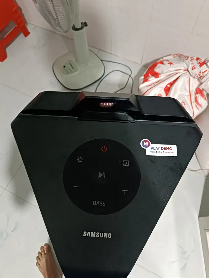 Khách hàng review Loa tháp Samsung MX-T70/XV 1500W 4
