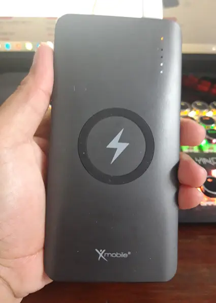 Khách hàng review Pin sạc dự phòng Polymer 10.000mAh không dây Type C PD QC3.0 18W Xmobile P66D 10