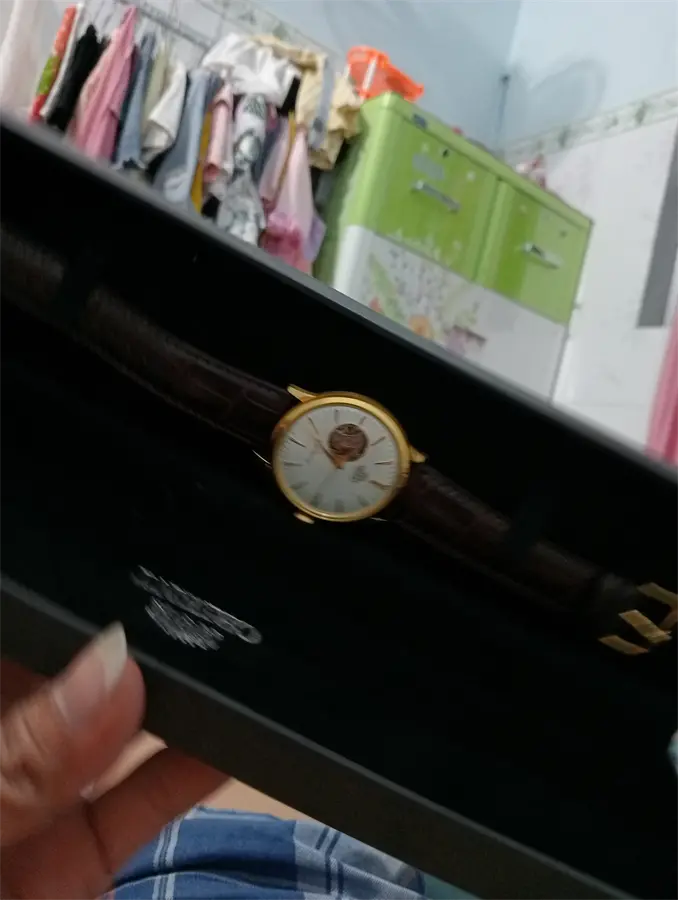 Khách hàng review Đồng hồ ORIENT Bambino 40 mm Nam RA-AG0003S10B 1