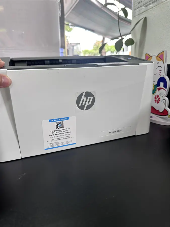 Khách hàng review Máy in laser trắng đen đơn năng HP 107w Wifi (4ZB78A) 5