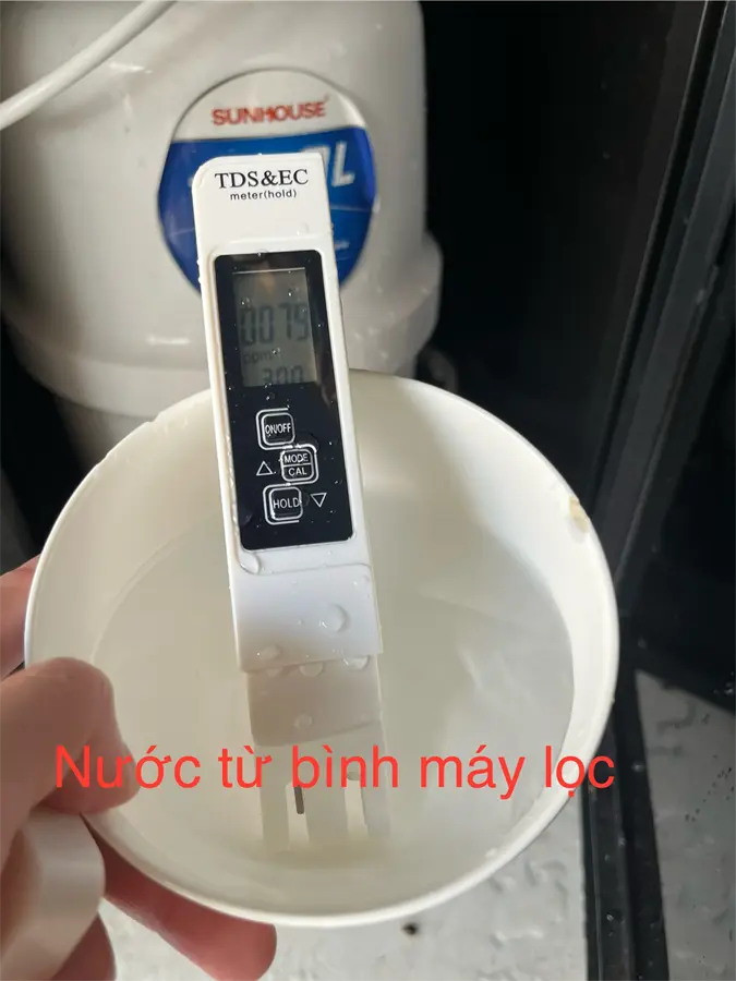 Khách hàng review Máy lọc nước RO Sunhouse SHA8889K 9 lõi 8