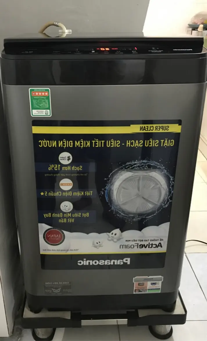 Khách hàng review Máy giặt Panasonic 8.2 kg NA-F82Y01DRV 100