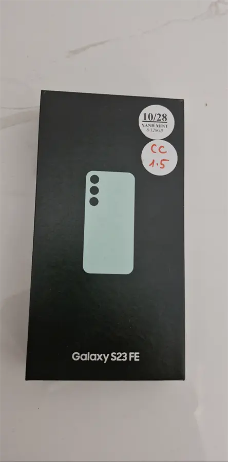 Khách hàng review Điện thoại Samsung Galaxy S23 FE 5G 8GB/128GB Xanh mint/Trắng 8