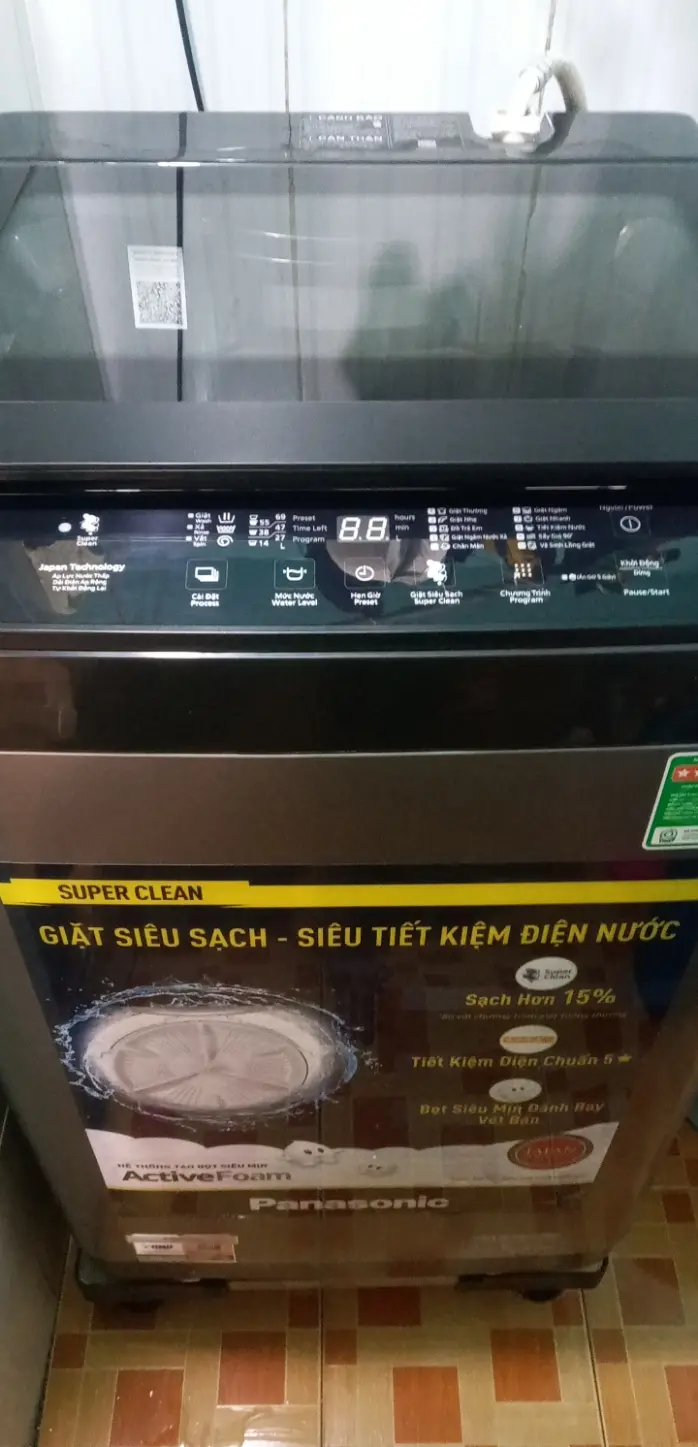 Khách hàng review Máy giặt Panasonic 8.2 kg NA-F82Y01DRV 93