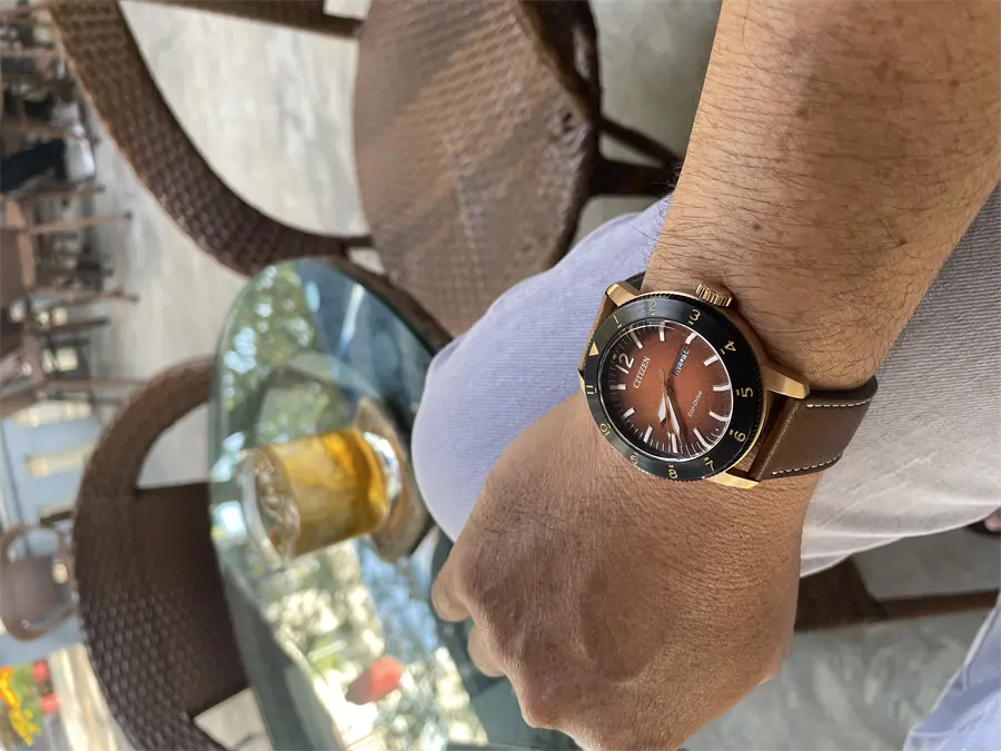 Khách hàng review Đồng hồ Citizen 43.5 mm Nam AW0079-13X 3