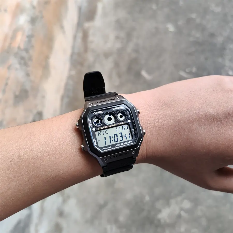 Khách hàng review Đồng hồ CASIO Timeless 42 mm Nam AE-1300WH-8AVDF 2