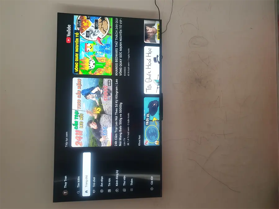 Khách hàng review Google Tivi QLED Toshiba 4K 55 inch 55M550LP 5