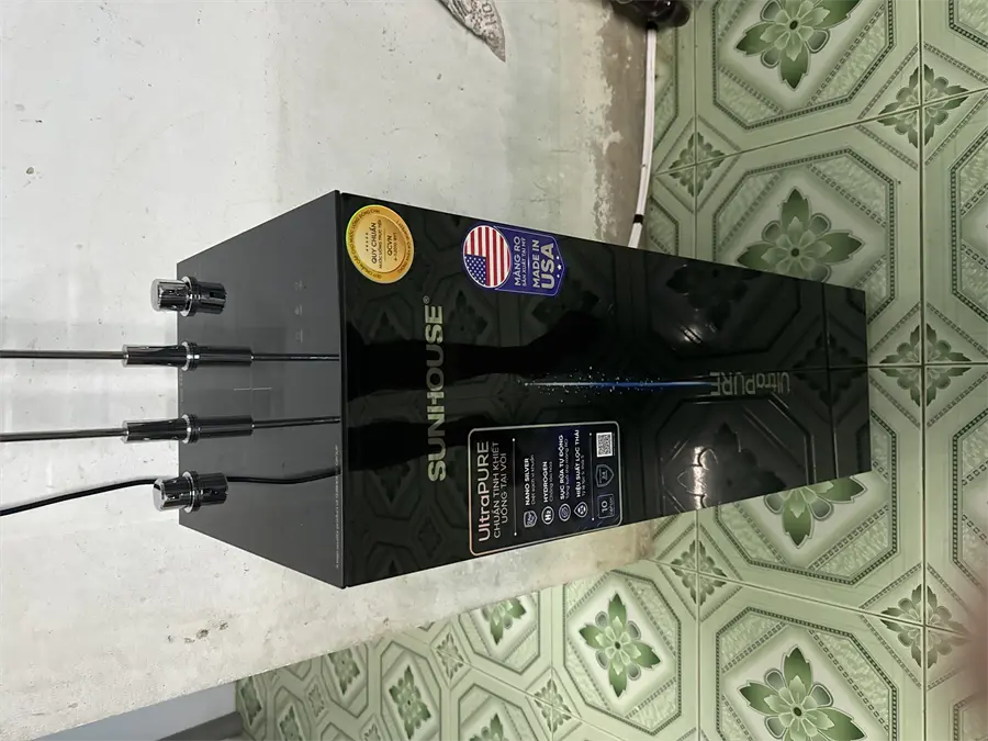 Khách hàng review Máy lọc nước RO nóng nguội lạnh Hydrogen Sunhouse UltraPURE SHA76210KL 10 lõi 31