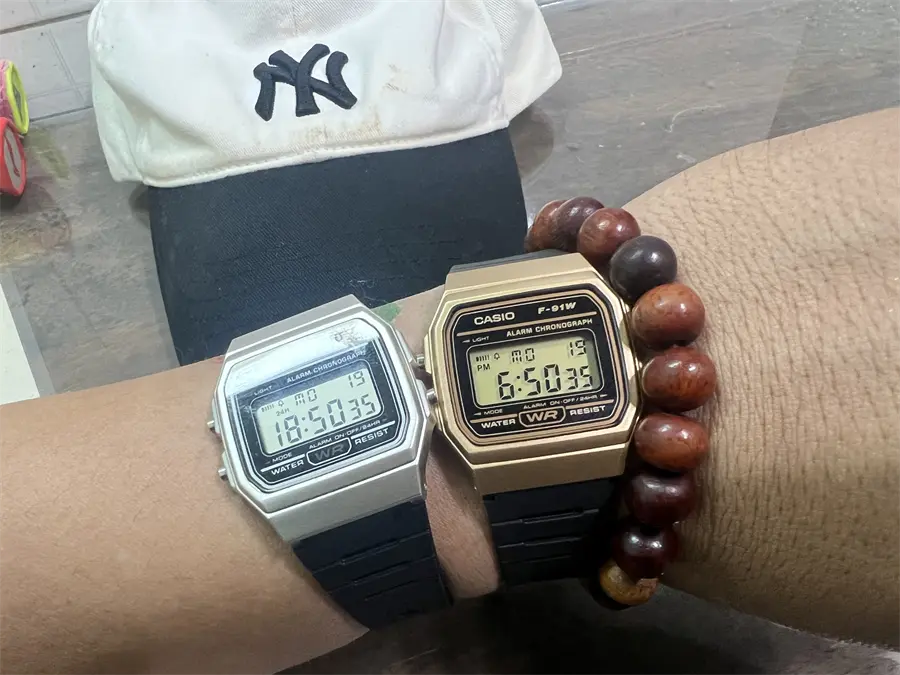 Khách hàng review Đồng hồ CASIO Timeless 33 mm Nam F-91WM-9ADF 1
