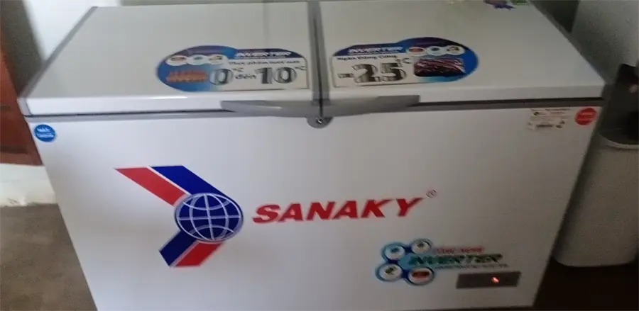 Khách hàng review Tủ đông Sanaky Inverter 280 lít VH-4099W3 1