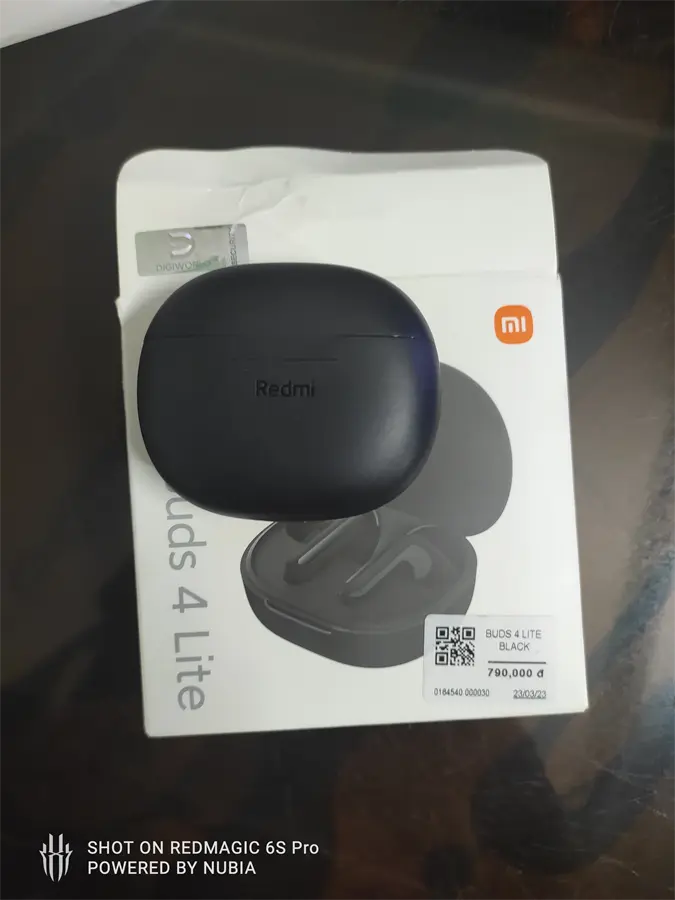 Khách hàng review Tai nghe Bluetooth True Wireless Xiaomi Redmi Buds 4 Lite 7