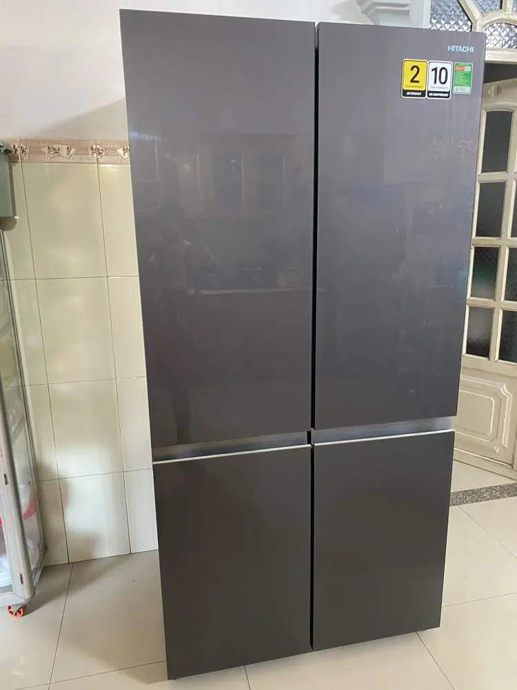 Khách hàng review Tủ lạnh Hitachi Inverter 569 lít Multi Door R-WB640PGV1 GMG 6