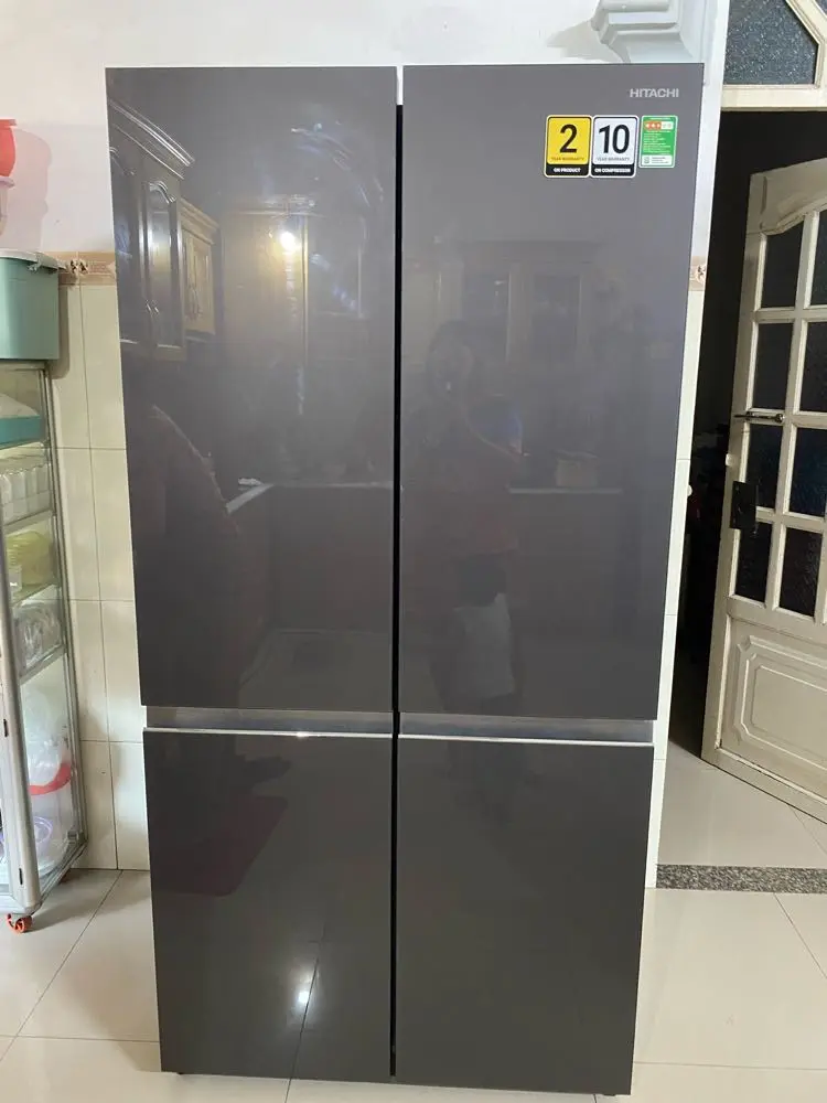 Khách hàng review Tủ lạnh Hitachi Inverter 569 lít Multi Door R-WB640PGV1 GMG 8