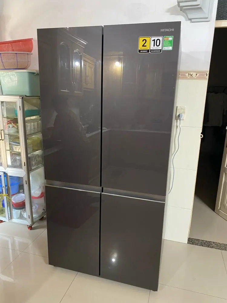 Khách hàng review Tủ lạnh Hitachi Inverter 569 lít Multi Door R-WB640PGV1 GMG 7