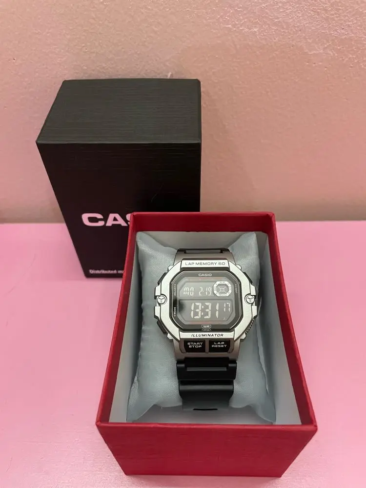 Khách hàng review Đồng hồ Casio Timeless 44.5 mm Nam WS-1400H-1BVDF 2