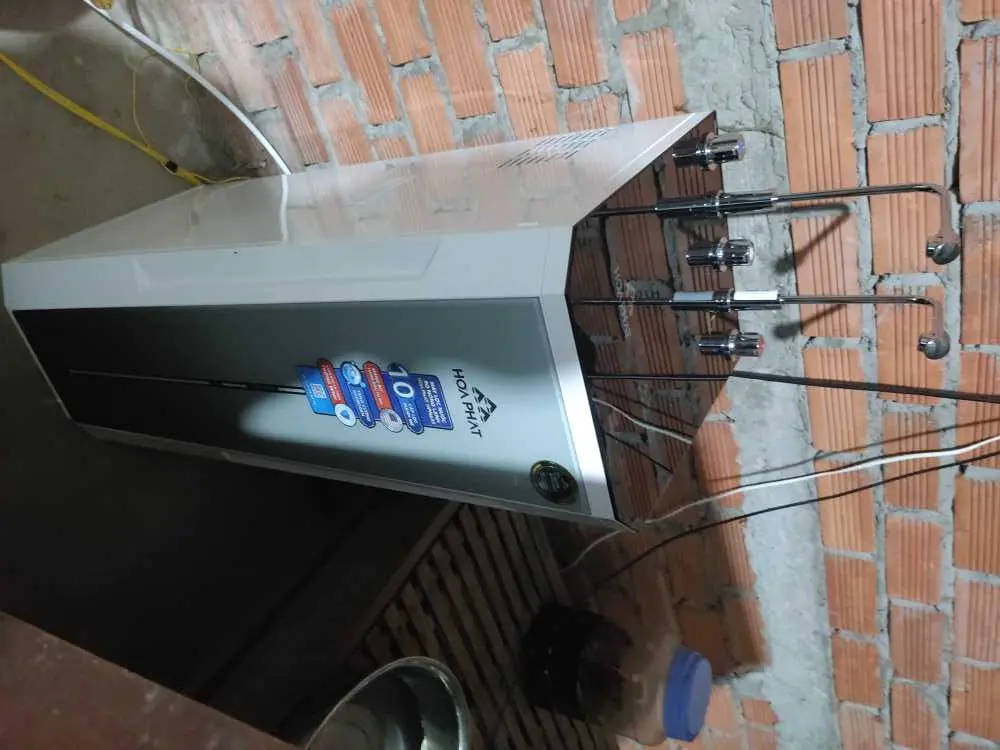 Khách hàng review Máy lọc nước RO nóng nguội lạnh Hydrogen Hòa Phát HPN635 10 lõi 9