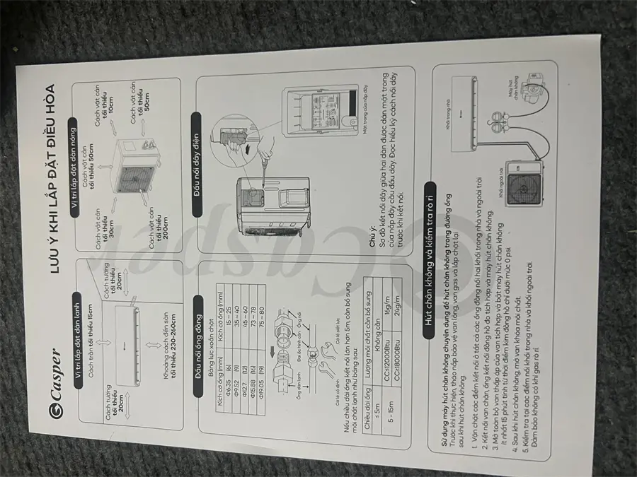 Khách hàng review Máy lạnh Casper Inverter 1 HP TC-09IS35 54