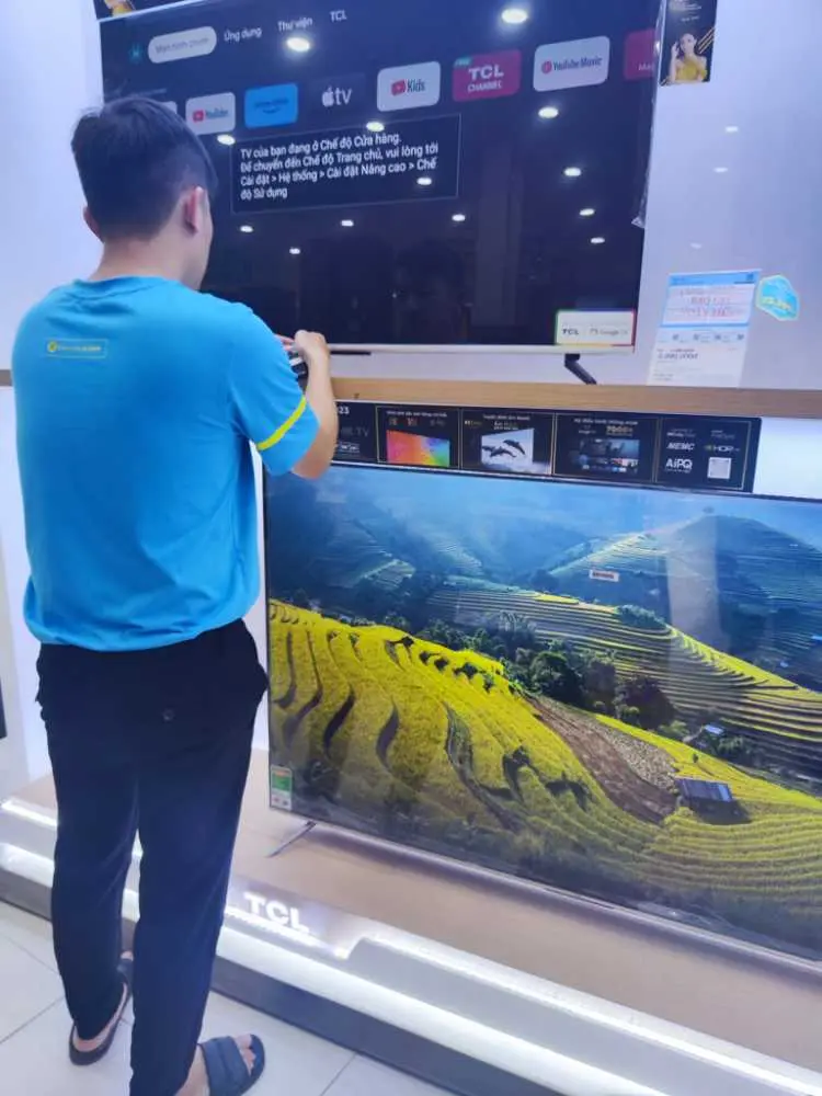 Khách hàng review Google Tivi iFFALCON 4K 55 inch 55U62 2