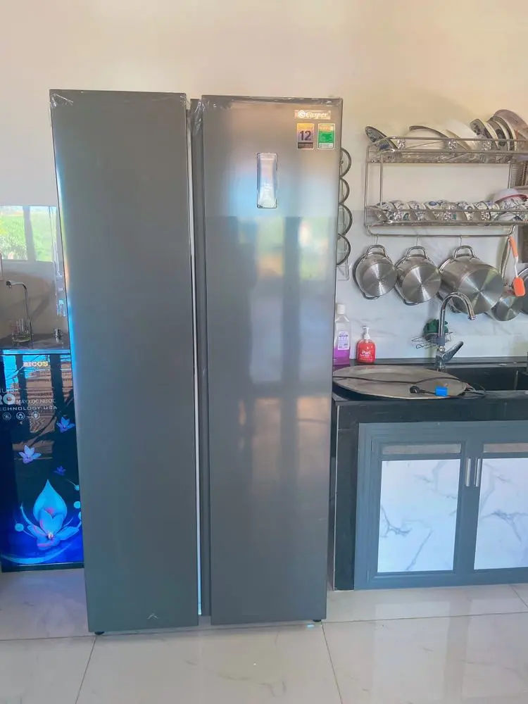 Khách hàng review Tủ lạnh Casper Inverter 458 lít Side By Side RS-460PG 11