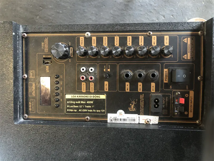 Khách hàng review Loa kéo karaoke Mobell MK-5070 400W 7