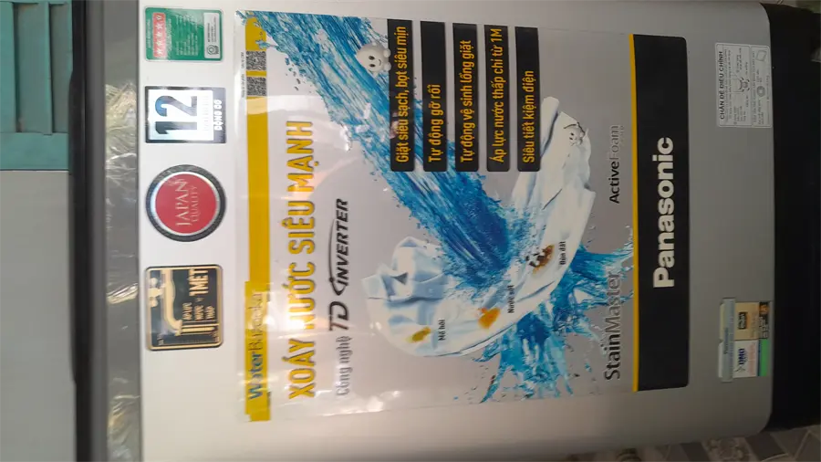 Khách hàng review Máy giặt Panasonic Inverter 9.5 kg NA-FD95X1LRV 1
