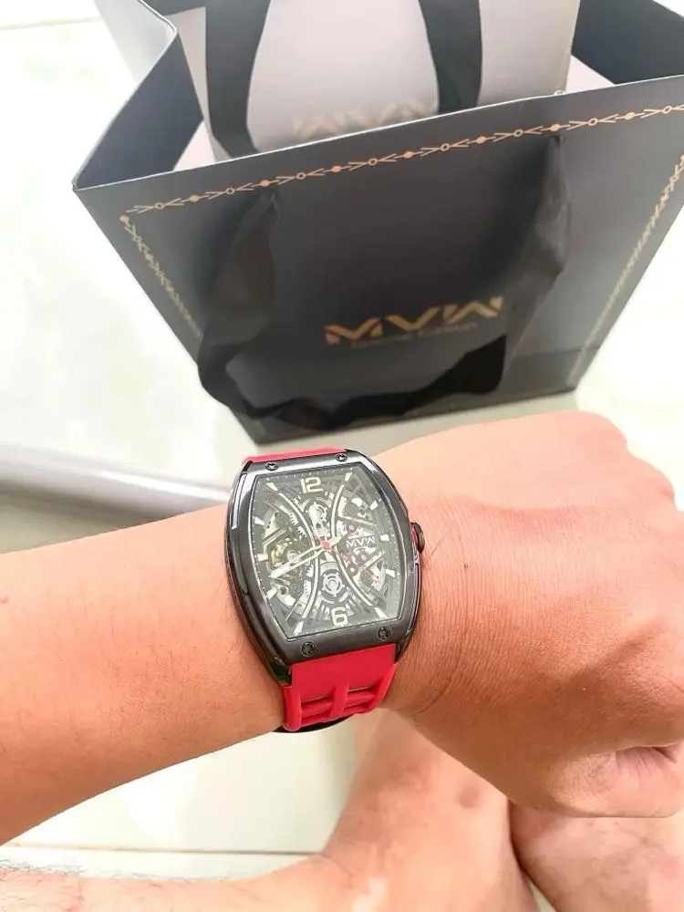 Khách hàng review Đồng hồ MVW Galaxy 41.5 mm Nam MSCA002-04-S3 4