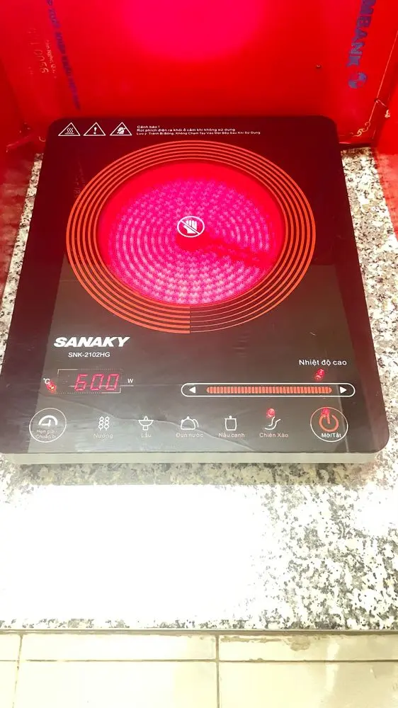 Khách hàng review Bếp hồng ngoại đơn Sanaky SNK2102HG 2000W 1