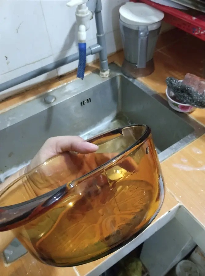 Khách hàng review Nồi thủy tinh nắp thủy tinh 16cm Luminarc Amberline Granite 1 lít 2
