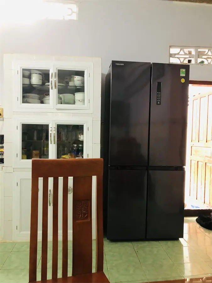 Khách hàng review Tủ lạnh Toshiba Inverter 511 lít Multi Door GR-RF610WE-PMV(37)-SG 1
